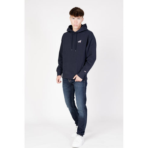 Tommy Hilfiger Jeans Blue Cotton Hoody